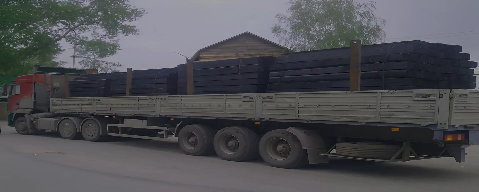 Сервис от транспортной компании по доставке шпал по России из Подольска автотранспортом